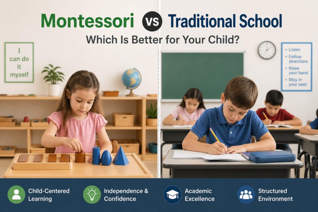 Montessori vs Traditional School: Which Is Better for Your Child?