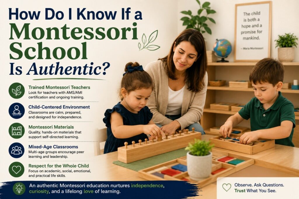 How Do I Know If a Montessori School Is Authentic?