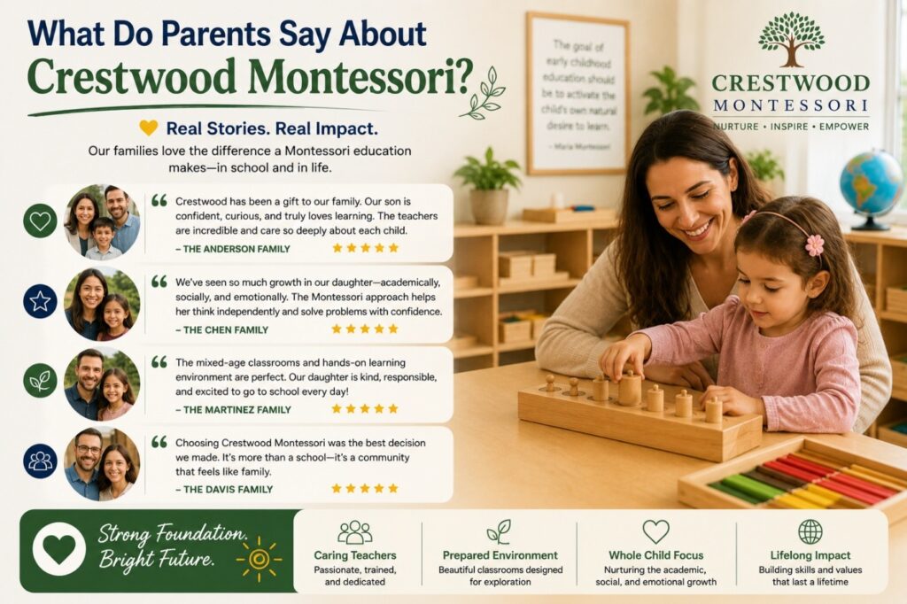 What Do Parents Say About Crestwood Montessori?